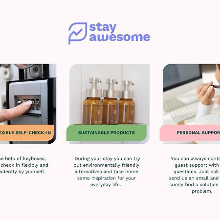 Stay Awesome - Modernes Apartment Am Botanischen Garten คาสเซล ภายนอก รูปภาพ