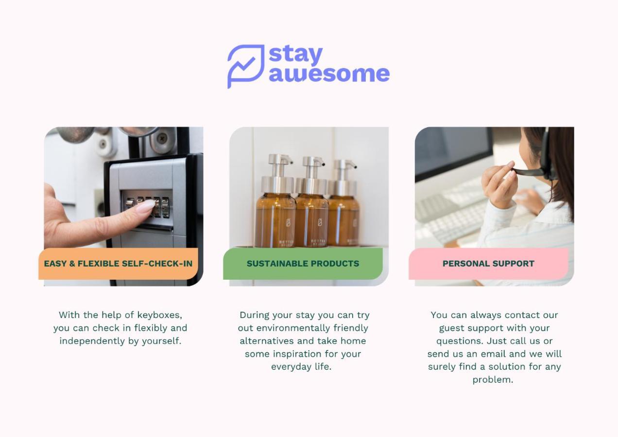 Stay Awesome - Modernes Apartment Am Botanischen Garten คาสเซล ภายนอก รูปภาพ
